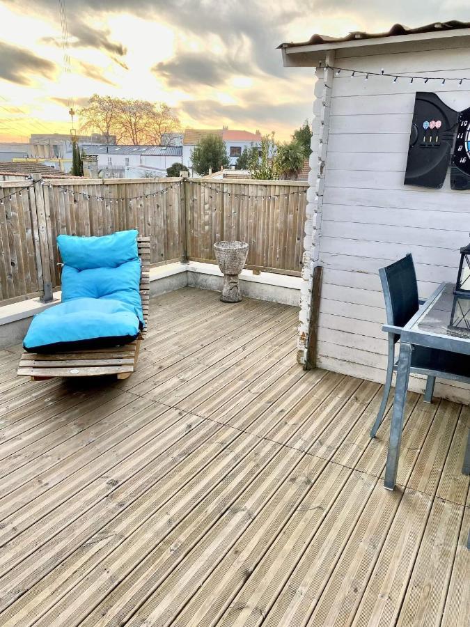 Ferienwohnung Chaleureux T2 30 M2 Et Sa Terrasse Bois 18 M2 La Rochelle  Exterior foto